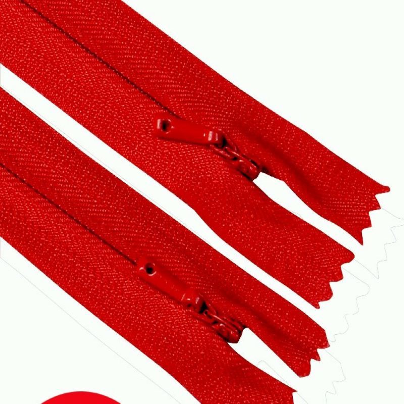 Secure nylon zipper