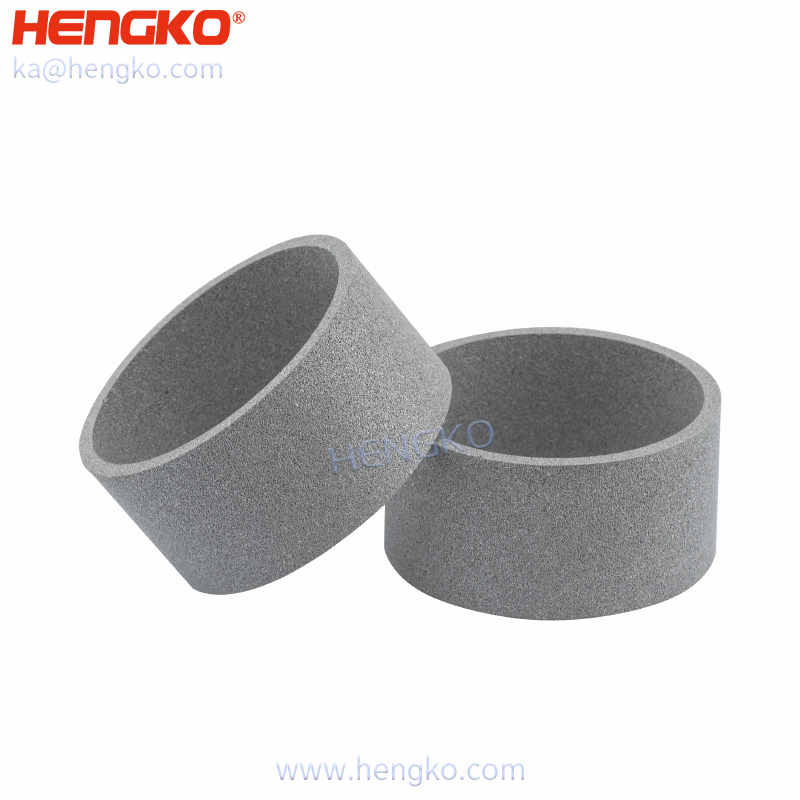 Sintered porous metal tube filter stainless steel 316 316L filter tube