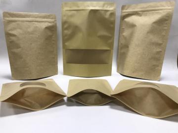 Kraft Paper Stand Up Pouch Doypack