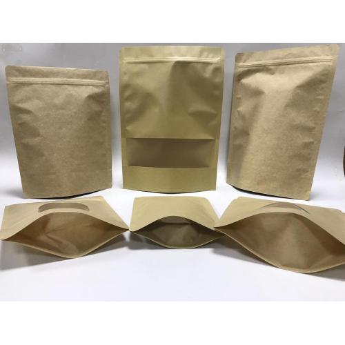 Kraft Paper Stand Up Pochette Doypack