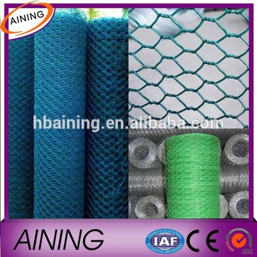 PVC Coated Hexagonal Netting/ Galvanised Hexagonal Wire Mesh, Chicken Wire