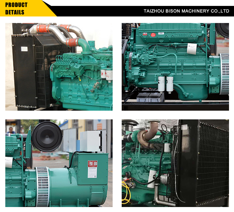 Emergency power with 300kw Diesel Electric 375kva Generator