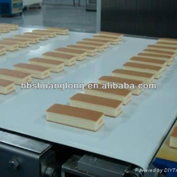 Light PVC food conveyor belt for food industry