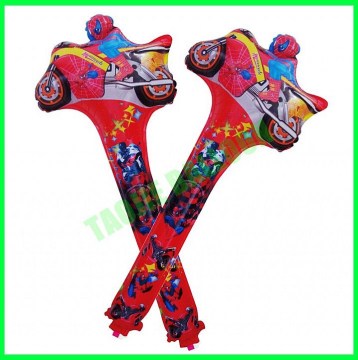 Inflatable Motorcycle Cheering Stick,Thunder stick balloon