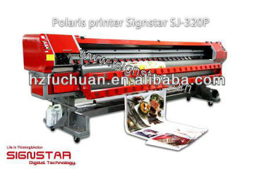 Solvent printer with Polaris head solvent printer