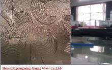 4mm Brown/Bronze Mayflower Color Patterned/Figured Glass