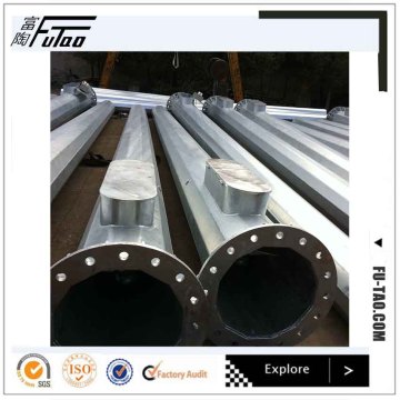 Galvanized 20m SlipJoint Light Pole High Mast