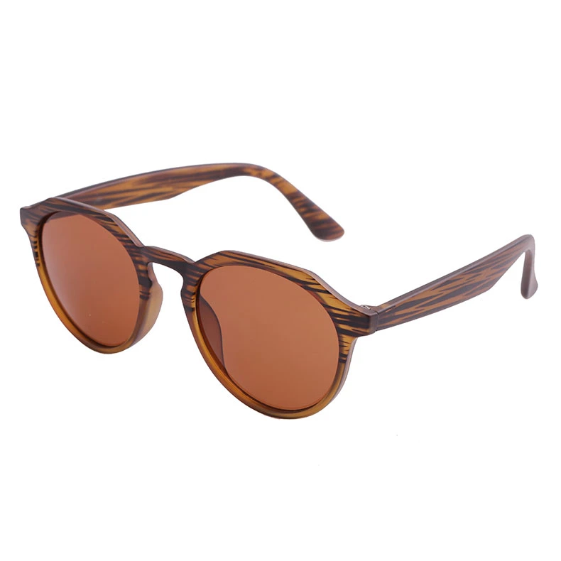 New Euro Fashion Retro Style Mood Pattern Plastic Sunglasses