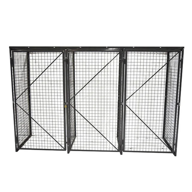 Heavy-Duty Wire Mesh Metal Storage Lockers