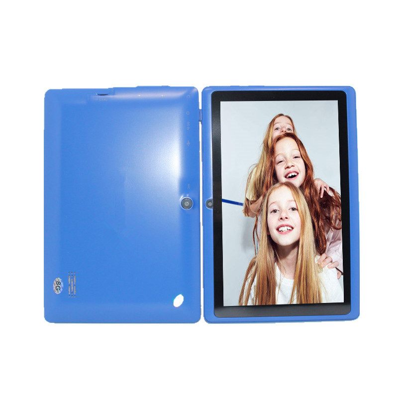 Best sales 7inch MTK6582 tablet pc quad core 512MB +8G education tablet PC for kids model:Q88