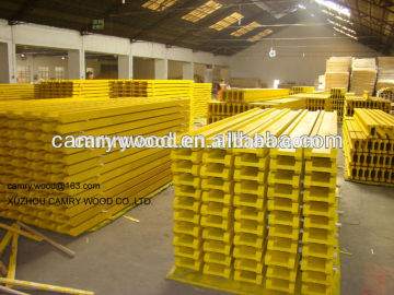 H20 Timber Beam / XUZHOU SAFE H20 formwork beam used for concrete building