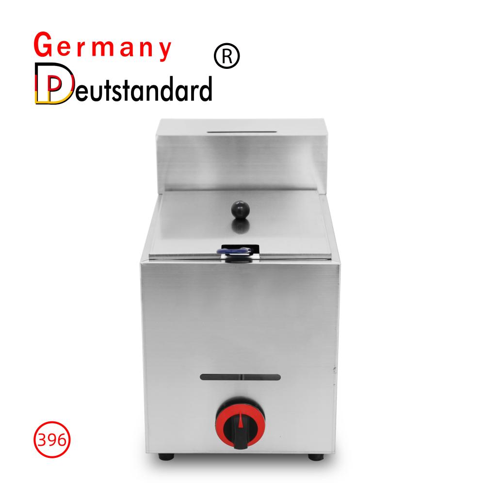 restaurant gas single deep fryer with 6L