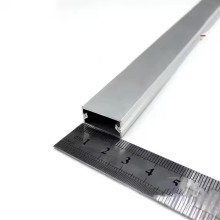 Complete Specifications 20*10mm Square Metal Aluminum Alloy Electrical Cable Trunking