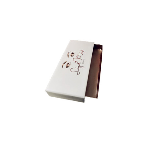 Luxury Rose Gold Sliding Box with Logo