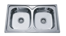 Elegant Double Bowl Stainless Steel Sink