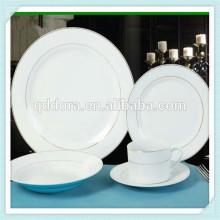 Stock hotel ceramic ware,White porcelain dinnerware set,ceramic sanitary ware