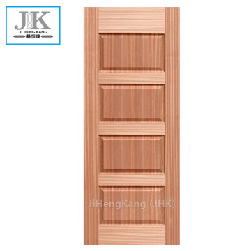 JHK-Cheap Model Door Skin Natural Sapele HDF Door Sheet