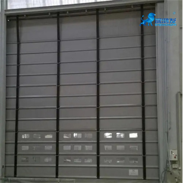 PVC high speed stacking doors