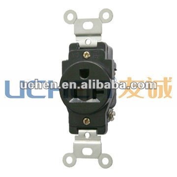 NEMA 5-20 US straight blade receptacle\J
