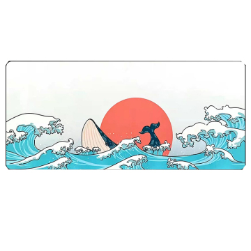 2024 Coral Sea God Naichuan Surfing Non-slip Rubber Mouse Mat