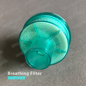 Filtro de respiración de filtro bacteriano desechable