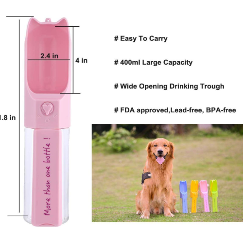 Hond waterfles dispenser