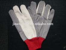 PVC dotted cotton gloves,pvc dotted work gloves/Guantes de algodon con puntos, guantes de trabajo 045