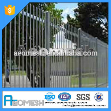Single Pointed Top Wrought Iron Fence