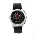 Business Men Leather Quartz Wristwatches