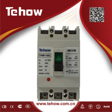 2015 63a mccb mccb circuit breaker 3 pole mccb Circuit breaker