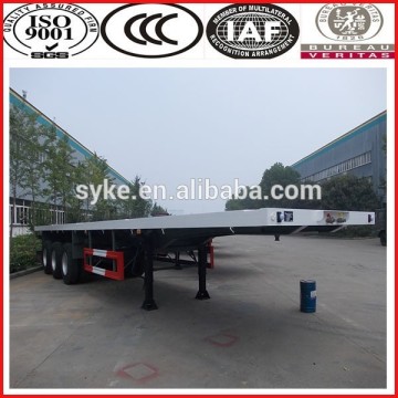 flatbed trailers for heavy equipment transportaion