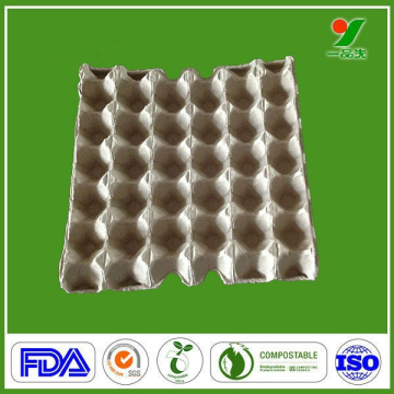 Biodegradable recyclable custom waterproof paper egg tray