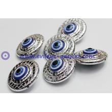 Nazar evil eyeball round resin charm accessories