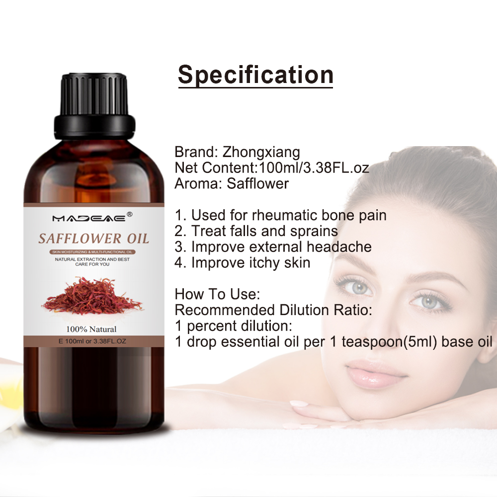 Bulk wholesale private label Safflower Oil Skin Body Care