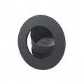 Black 5 inch adjustable firestop with ceilling plate