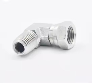 High Quality Stainless Steel 90 Degrees NPT Male - NPS Female Swivel Elbow Fitting