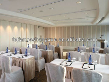 soundproof insulation operable wall in banquet hall