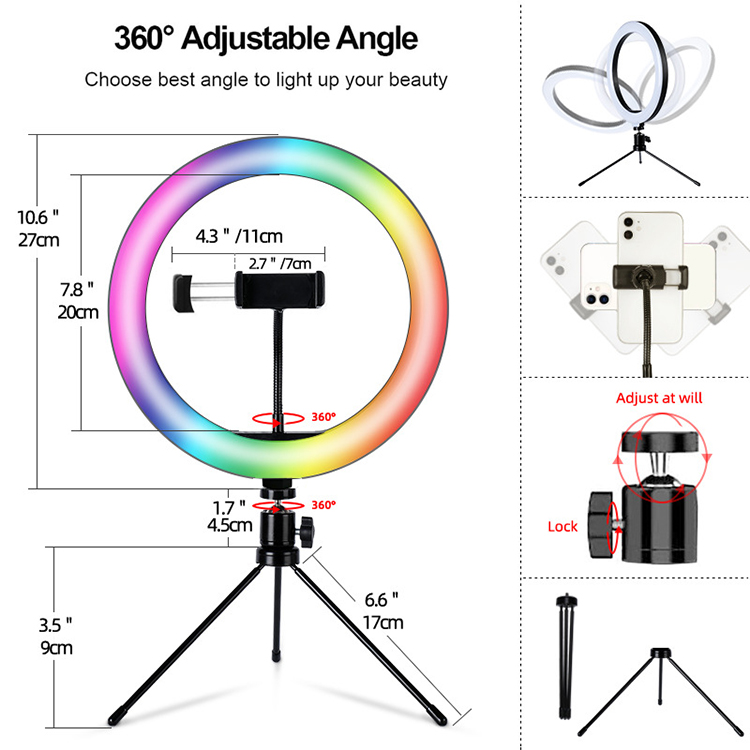 360° Adjustable angel