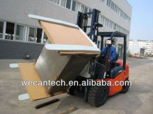 Forklift waste paper clamps; waste paper clamps