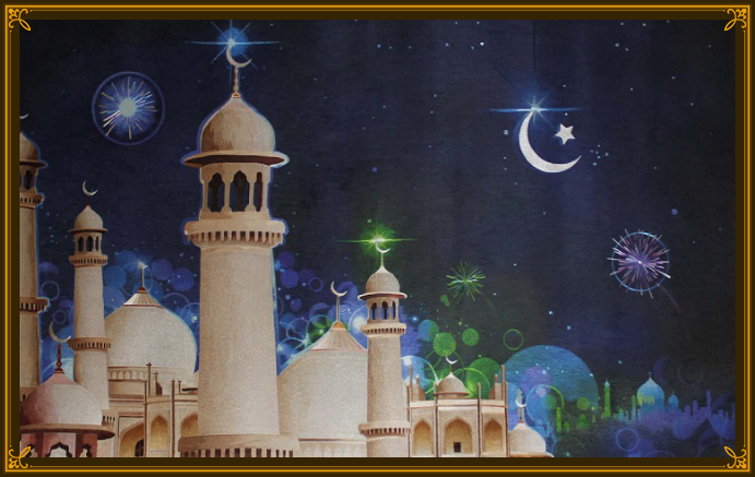 Ricamo di architettura islamica Islamic Architecture Embroidery