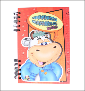 Hardcover Spiral Double Wire-O binding Notebook