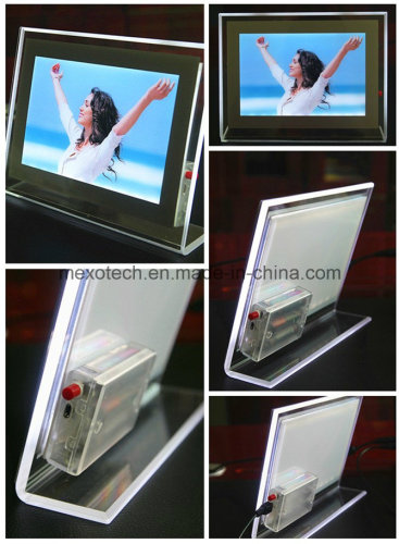 Table-Putting LED Acrylic Photo Frame Crystal Picture Frame (CST03-B)