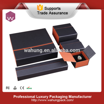 Book Shape Custom Cardboard Jewelry Paper Boxes Material