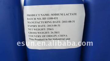 60% Sodium lactate injection grade CAS# 867-56-1