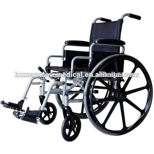 Detachable wheelchair with elevating legrest