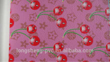 Longsheng Bag Leather PVC Printing Leather
