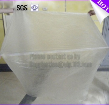pallet cover for transportation, waterproof pallet covers, ldpe poly pallet cover