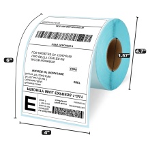 Customized size 4X6 thermal label paper thermal paper