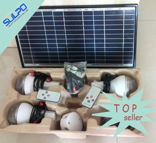 Led solar lighting system/12V Solar lighting kits/5w led solar system ceiling light