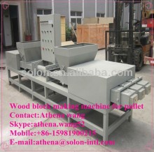 wood sawdust block making machine from Ms.Athena